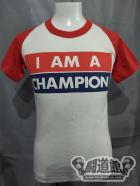 新日本プロレス「I AM A CHAMPION」ラグランTシャツ