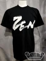 ZEN シルエット Tシャツ(ブラック×ホワイト)