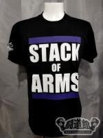 STACK OF ARMS ロゴ Tシャツ