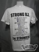 STRONG BJ.THE STRONGEST Tシャツ①(ホワイト)
