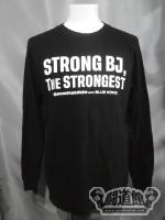 STRONG BJ.THE STRONGEST ロングスリーブTシャツ①(ブラック)