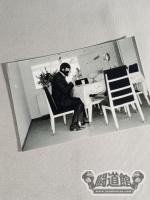ミル・マスカラス 1968年 サンタモニカの自宅にて 白黒写真(A-2）